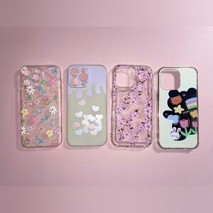 I PHONE 14 PRO MAX PHONE 4 CASES EXCELLENT CONDITIONS